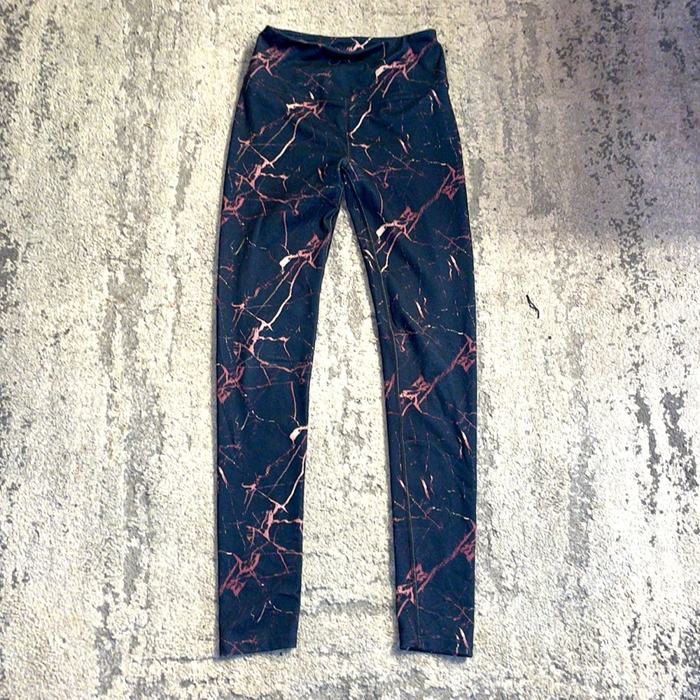 Splattered paint leggings